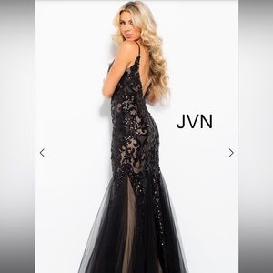 Black Sequin Jovani Dress
